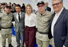 Prefeito Aleomar Rezende homenageia policiais militares em Mineiros