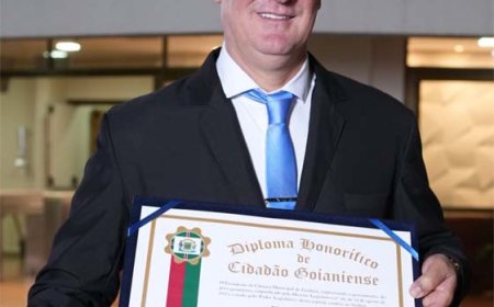 Presidente da Sicredi Cerrado GO recebe título de Cidadão Goianiense