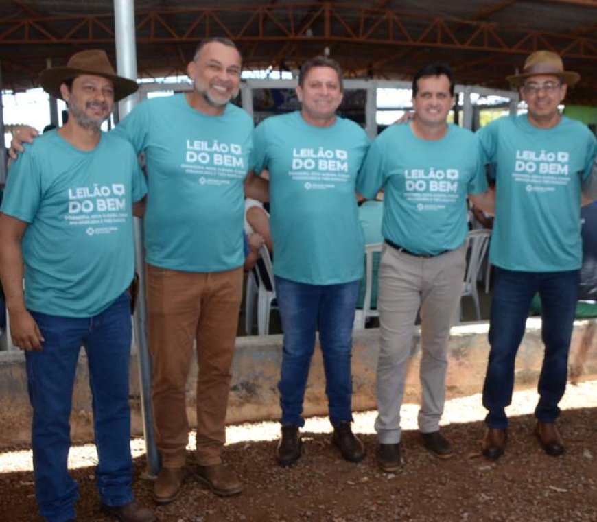 Municípios goianos realizam 1º Leilão do Bem em apoio ao Araújo Jorge