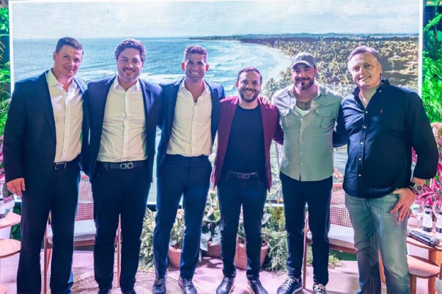 Nalu Maraú é apresentado em Goiânia com presença do ator Felipe Titto e empresários