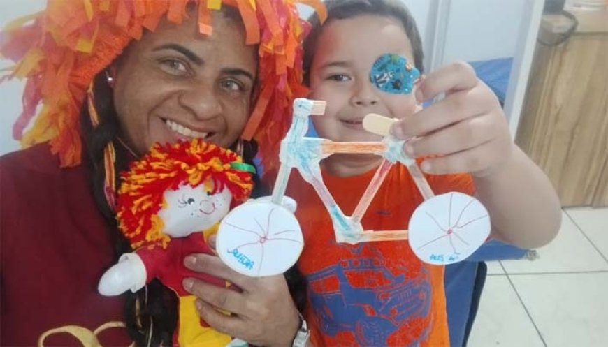 Hapvida une risadas que curam e conscientização em programação especial para crianças e famílias em Goiás