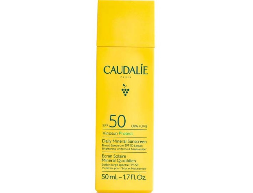 Caudalie lança protetor solar mineral diário FPS 50 no Flamboyant Shopping