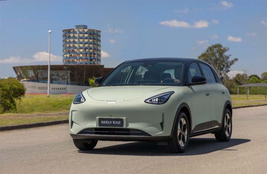 Grupo Navesa apresenta o Geely EX2, novo carro 100% elétrico que chega ao mercado goiano