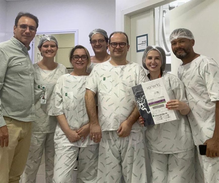 Goiânia registra primeiro tratamento de aneurisma cerebral com dispositivo inovador no Hospital Mater Dei