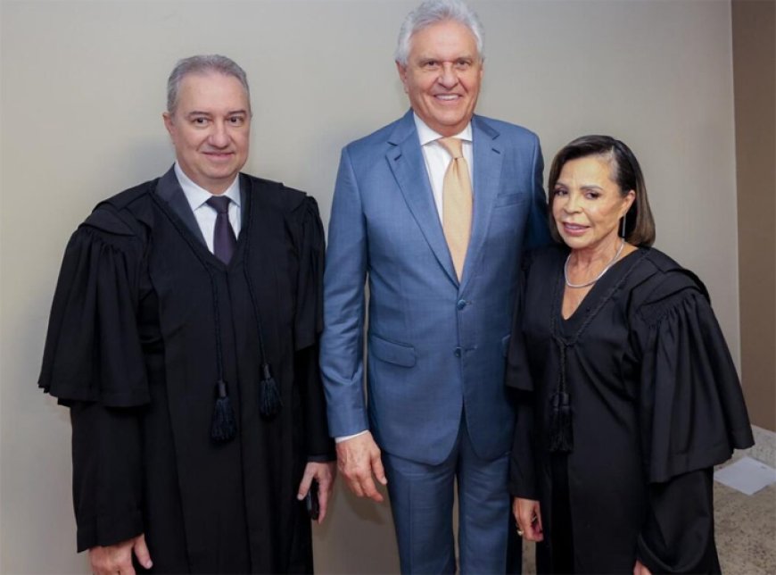 Caiado diz que novos desembargadores engrandecem quadro do TJGO