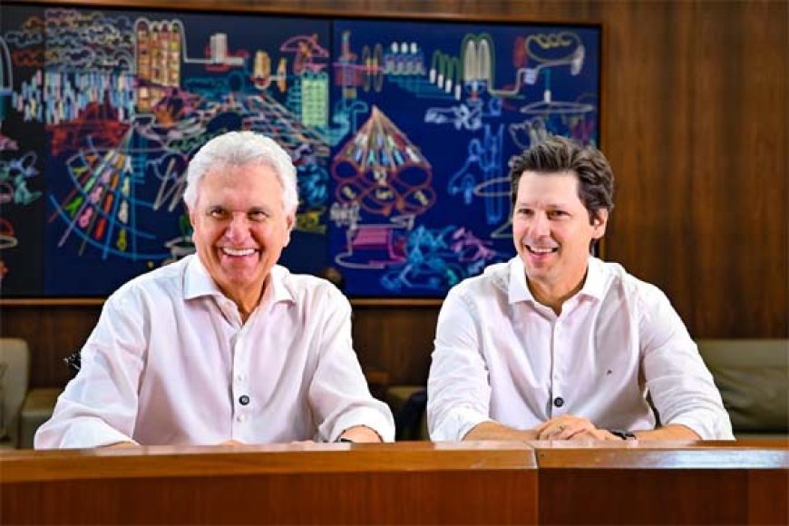Caiado e Daniel Vilela anunciam fim da cobrança do Fundeinfra