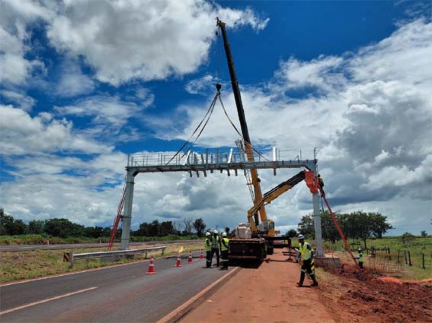 BR-060 terá duas interdições neste sábado para instalação do pedágio eletrônico