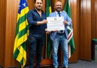 Marcelo Martins é homenageado na Câmara Municipal de  Goiânia 