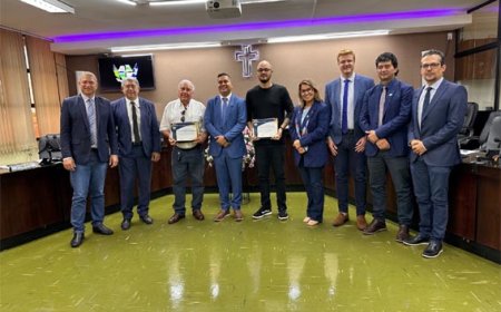 Pesquisador e instrutor do Senac é homenageado na Câmara Municipal de Jataí