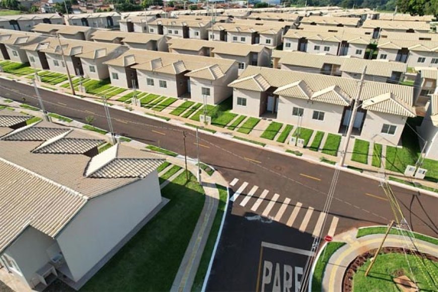 Goiás avança com moradias gratuitas no Sudoeste 