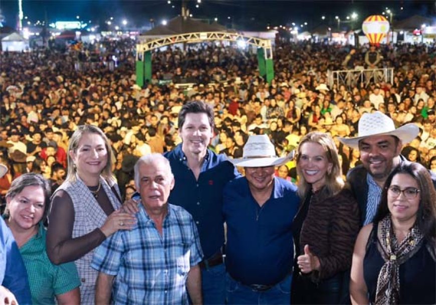 Minaçu celebra 50 anos com presença do governador Daniel Vilela