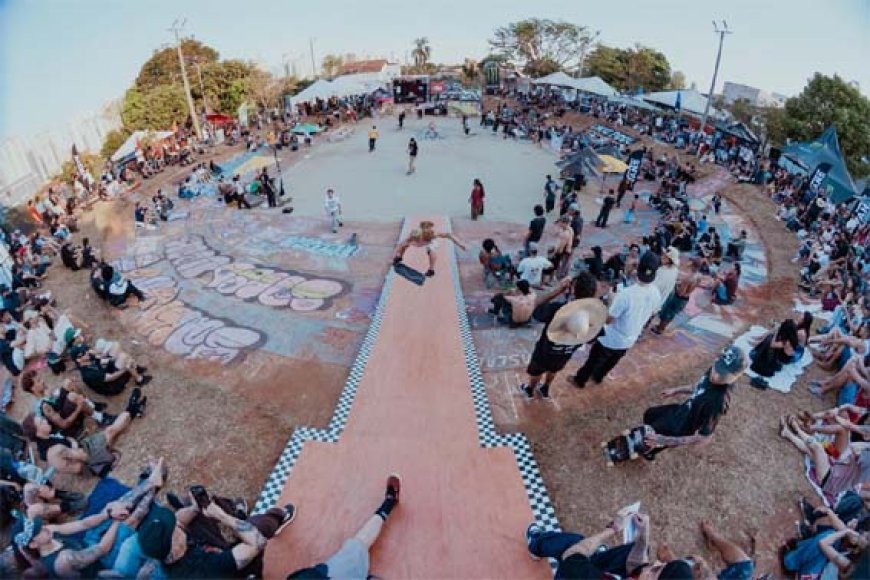 17ª edição do Goiânia Crew Attack transforma praça no Setor Sul em polo de esporte, cultura e arte urbana