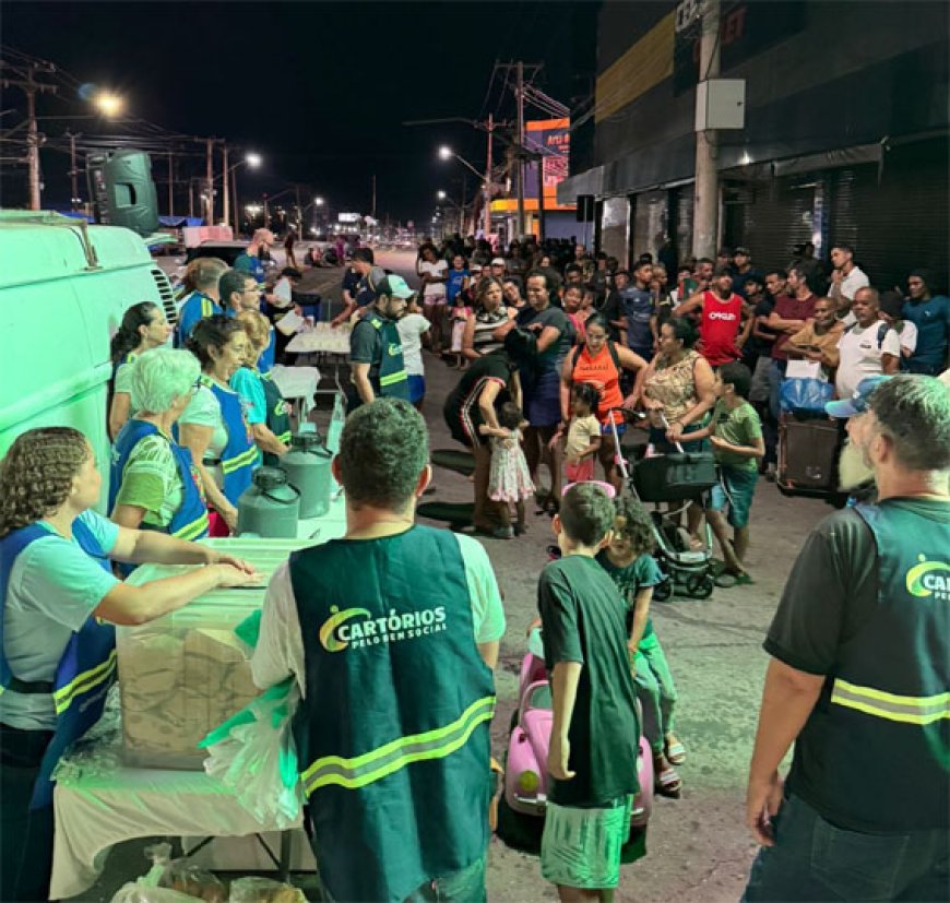 Rua Solidária realiza cerca de 1,4 mil atendimentos mensais e amplia ações sociais em Goiânia com apoio dos cartórios