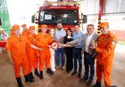 SEGURANÇA PÚBLICA: Bombeiros de Goiás recebem nova viatura para combate a incêndios em Silvânia