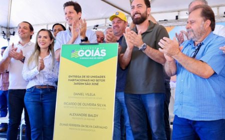 HABITAÇÃO: Daniel Vilela entrega 50 moradias em Serranópolis e anuncia novas unidades para o município