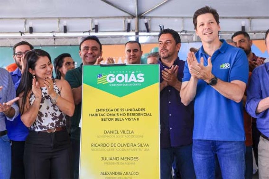 Habitação: Goiás entrega 85 moradias sem custo e amplia programa habitacional no interior